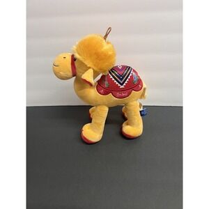 12" Proud Camel Plush Dubai Bee Smart Soft Buzz Cut Red Hooves tags landmarks